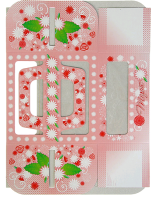 Кондитерская упаковка (21*21*12 см), короб с ручкой, 1 кг, 1 шт.