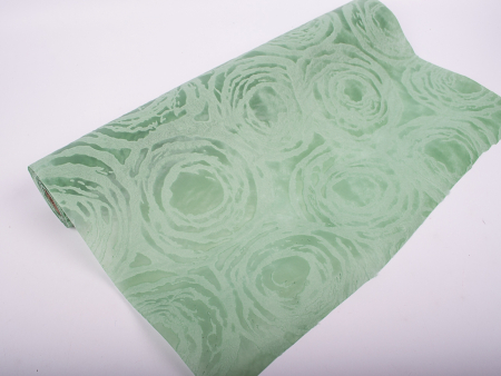 Фетр выбитый (50cм*5м), темно-зеленый, 1 шт.