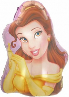 55 Шар (24''/60см) Фигура, Принцесса Белль, 1 шт.