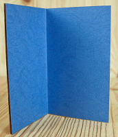 Открытка (9*14 см), "С 8 марта! Чудесных мгновений...", Фанера 3мм, картон, оформл., Синий, 1 шт.