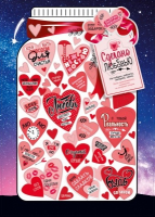 Наклейки-стикеры, Сделано с любовью, 1 шт.