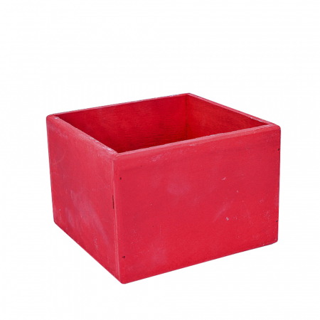 Ящик (15*15*10см), Красный, 1 шт.