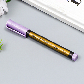 Маркер для декорирования сургучных оттисков, Фиолетовый, 1 шт.