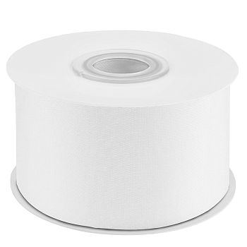 Лента атласная (3,8см*22,85м) Белый, 1 шт.