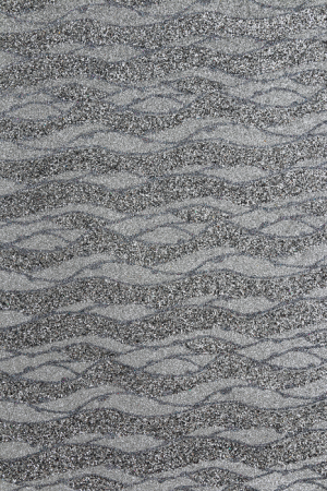 Кожзам c блестками (А4), Узор, серебро, 1 шт.