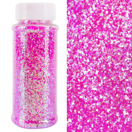 Конфетти фольга, Шестиугольники, Светло-розовый, 25 гр.