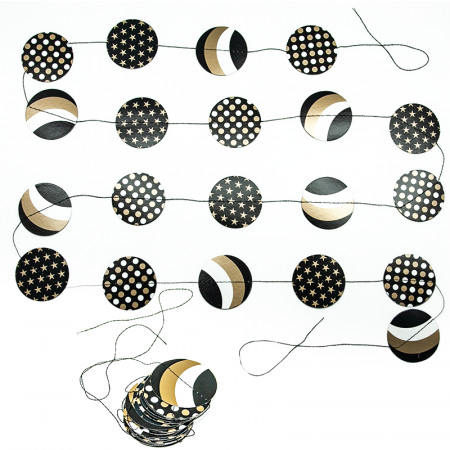 Гирлянда-подвеска (180см), "Стильный микс", 2 шт.