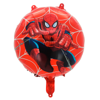 Шар (18"/45см) Человек-паук в прыжке в упаковке, 1 шт. 