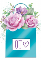 Бирка (5,5*7,9см), От сердца!, 1 шт.