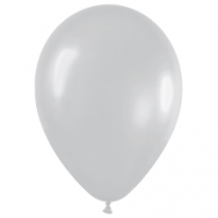 Шар (12''/30см) Серебро (481), Перламутр, 10 шт.
