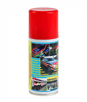 Смываемая краска (150мл), Красная, 1 шт.