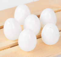 Основа для творчества (4*6 см) "Яйцо", Белый, 6 шт.