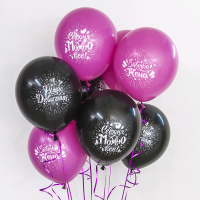 Шар (12''/30 см) Девичник, Сегодня можно всё!, Ассорти, пастель, 2 ст, 50 шт.