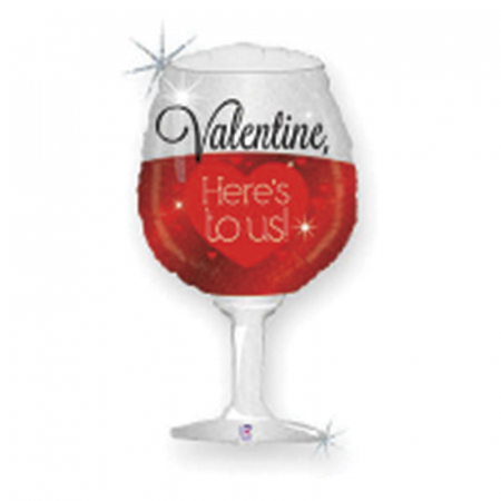 Шар (34"/86см) Фигура, Виноградное настроение, 1 шт.