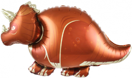 Шар (36''/91 см) Фигура, Трицератопс, 1 шт.