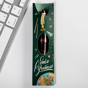 Ручка "С Днем Учителя", пластик, 1 шт.