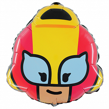 Шар (22''/56см) Фигура, Бравл Старс, Макс, 1 шт.