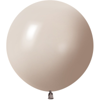 Шар (24''/61см) Белый песок, пастель ретро, 1 шт.