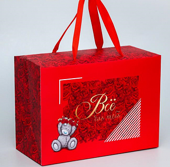 Коробка подарочная (30*28см), Всё для тебя, Me To You, 1 шт.