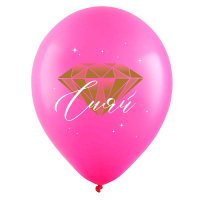 Шар (12"/30 см) 8 марта, Нежность, Ассорти пастель, 2 ст. 2 цв, 100 шт.