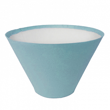 Коробка (7*10*14см), Премиум, Конус малый, Голубой, 1 шт.