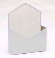 Конверт-коробка (18*24*7см), Белый, 1 шт.