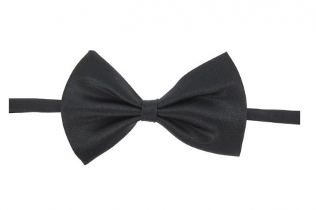 Карнавальная бабочка, черный, 1 шт.