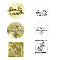 Набор штампов для сургучной печати, 3 шт. 