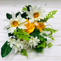 Букет (36 см) Розы с хризантемами, 1 шт.