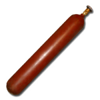 Баллон (10л), гелиевый (переаттестованный), с круглым дном, 1 шт.