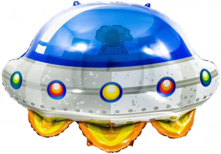Шар (26''/66см) Фигура, Космический корабль (НЛО), 1 шт.