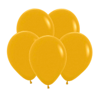 Шар (12"/30см) Горчичный (023), Пастель, 10 шт. 