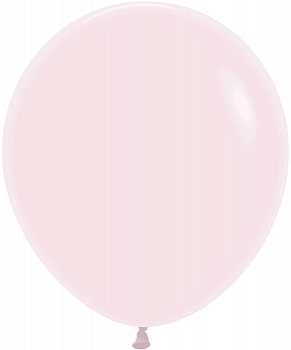 Шар (18''/45см) Нежно-розовый (609), Макарунс, 5 шт.