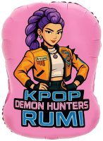 Шар (22''/56см) Фигура, Девочки Аниме, Дизайн №2, 1 шт.