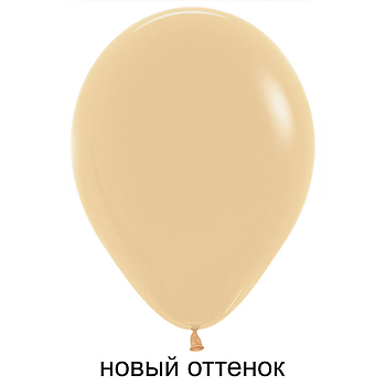 Шар (12''/30см) Персиковый (060), Пастель, 10 шт.