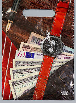 Пакет полиэтиленовый (20*30см), Мужской NEW, с вырубной ручкой, 1 шт.