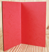 Открытка (9*14 см), "С 8 марта! Чудесных мгновений...", Фанера, картон, Красный, 1 шт.