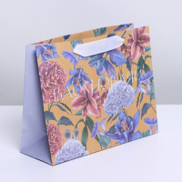 Пакет крафтовый подарочный (22*17,5*8см) Вдохновляй, 1 шт.