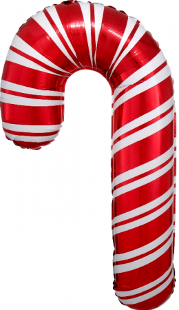 Шар (31''/79 см) Фигура, Леденец трость, 1 шт.