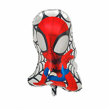Шар (28"/71см) Фигура, Малыш Человек-паук в красном, в упаковке, 1 шт. Шар (28"/71см) Фигура, Малыш Человек-паук в красном, в упаковке, 1 шт.
