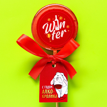 Леденцы с печатью, Winter, 1 шт.