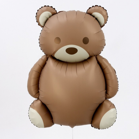 Шар (35"/89см) Фигура, Милый мишка, 1 шт.