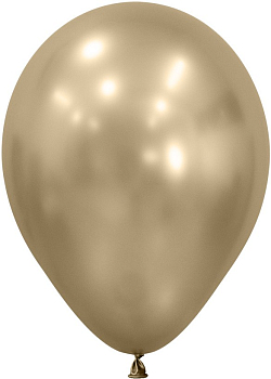 Шар (5''/13см) Золотой Песок (870), Шелк, 50 шт.