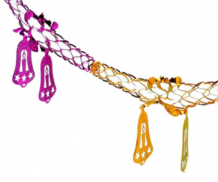 Растяжка "Колокольчик со свечой", 1 шт.