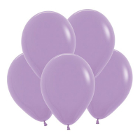 Шар (12"/30см) Сиреневый (050), Пастель, 50 шт.