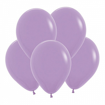 Шар (12"/30см) Сиреневый (050), Пастель, 50 шт.